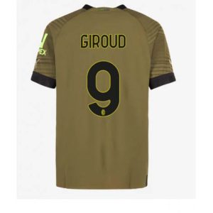 AC Milan Olivier Giroud #9 Derde tenue Mensen 2022-23 Korte Mouw
