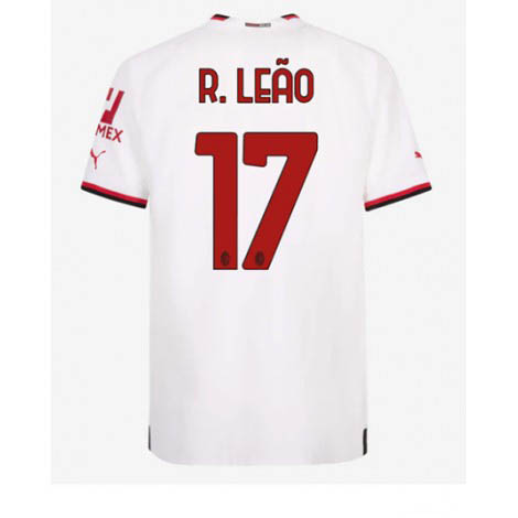 AC Milan Rafael Leao #17 Uit tenue Mensen 2022-23 Korte Mouw