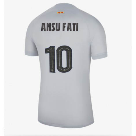 Barcelona Ansu Fati #10 Derde tenue Mensen 2022-23 Korte Mouw