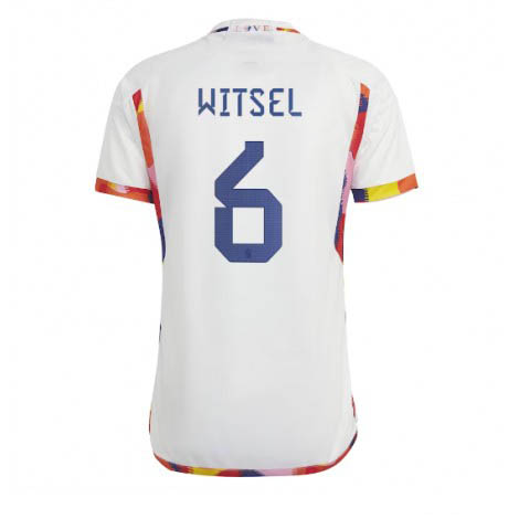 België Axel Witsel #6 Uit tenue WK 2022 Mensen Korte Mouw