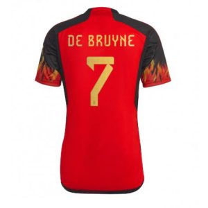 België Kevin De Bruyne #7 Thuis tenue Mensen WK 2022 Korte Mouw