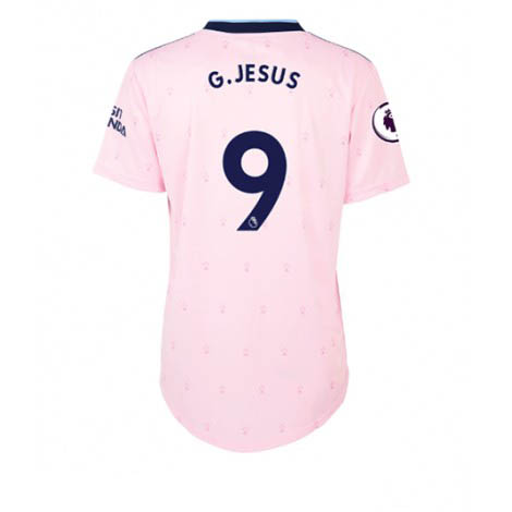 Dames Arsenal Gabriel Jesus #9 Derde tenue 2022-23 Korte Mouw