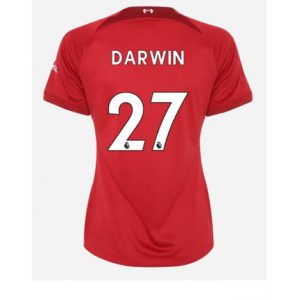 Dames Liverpool Darwin Nunez #27 Thuis tenue 2022-23 Korte Mouw