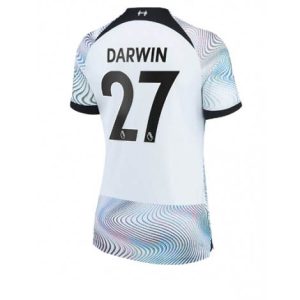 Dames Liverpool Darwin Nunez #27 Uit tenue 2022-23 Korte Mouw
