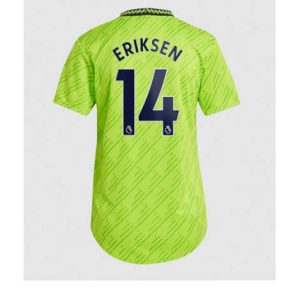 Dames Manchester United Christian Eriksen #14 Derde tenue 2022-23 Korte Mouw