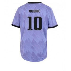 Dames Real Madrid Luka Modric #10 Uit tenue 2022-23 Korte Mouw