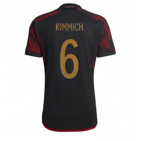 Duitsland Joshua Kimmich #6 Uit tenue Mensen WK 2022 Korte Mouw