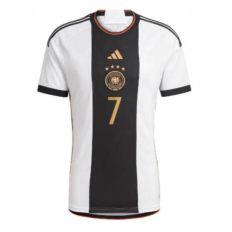 Duitsland Kai Havertz #7 Thuis tenue Mensen WK 2022 Korte Mouw-1