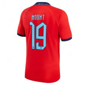 Engeland Mason Mount #19 Uit tenue Mensen WK 2022 Korte Mouw