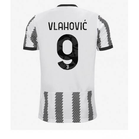 Juventus Dusan Vlahovic #9 Thuis tenue Mensen 2022-23 Korte Mouw