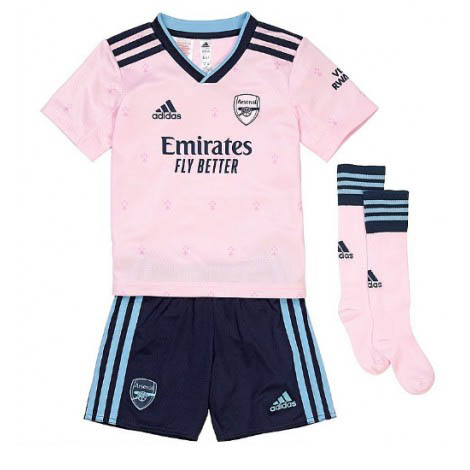 Kids Arsenal Martin Odegaard #8 Derde tenue 2022-23 Korte Mouw (+ Korte broeken)-1