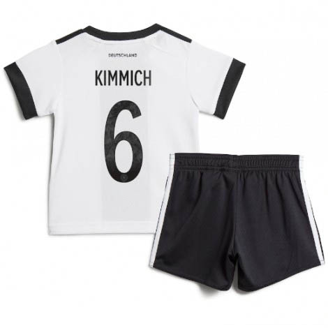 Kids Duitsland Joshua Kimmich #6 Thuis tenue WK 2022 Korte Mouw (+ Korte broeken)