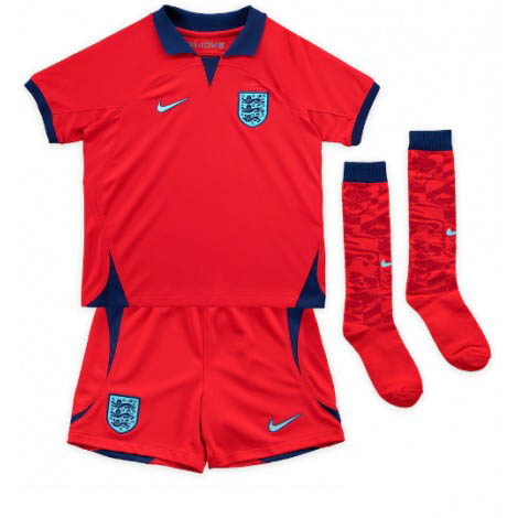 Kids Engeland Phil Foden #20 Uit tenue WK 2022 Korte Mouw (+ Korte broeken)-1