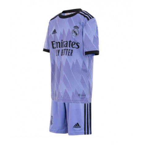 Kids Real Madrid Federico Valverde #15 Uit tenue 2022-23 Korte Mouw (+ Korte broeken)-1