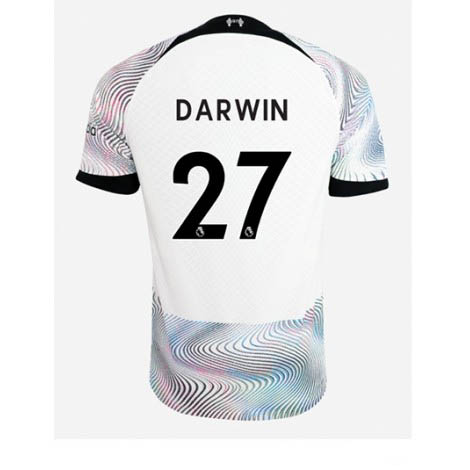 Liverpool Darwin Nunez #27 Uit tenue Mensen 2022-23 Korte Mouw
