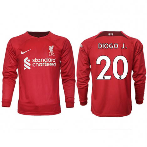 Liverpool Diogo Jota #20 Thuis tenue Mensen 2022-23 Lange Mouw