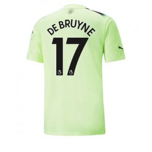 Manchester City Kevin De Bruyne #17 Derde tenue Mensen 2022-23 Korte Mouw