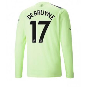 Manchester City Kevin De Bruyne #17 Derde tenue Mensen 2022-23 Lange Mouw