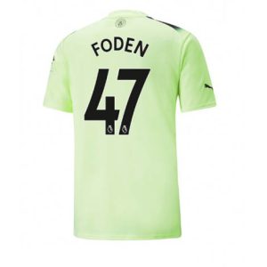 Manchester City Phil Foden #47 Derde tenue Mensen 2022-23 Korte Mouw