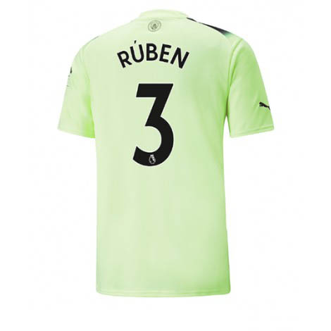 Manchester City Ruben Dias #3 Derde tenue Mensen 2022-23 Korte Mouw