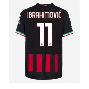 AC Milan Zlatan Ibrahimovic #11 Thuis tenue Mensen 2022-23 Korte Mouw