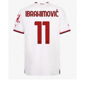 AC Milan Zlatan Ibrahimovic #11 Uit tenue Mensen 2022-23 Korte Mouw