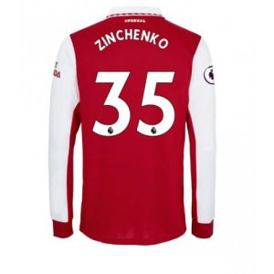 Arsenal Oleksandr Zinchenko #35 Thuis tenue Mensen 2022-23 Lange Mouw