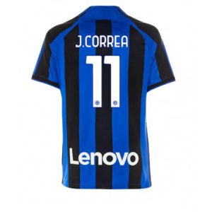 Inter Milan Joaquin Correa #11 Thuis tenue Mensen 2022-23 Korte Mouw