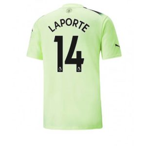 Manchester City Aymeric Laporte #14 Derde tenue Mensen 2022-23 Korte Mouw