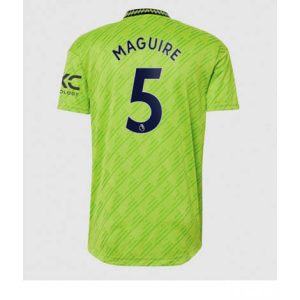 Manchester United Harry Maguire #5 Derde tenue Mensen 2022-23 Korte Mouw