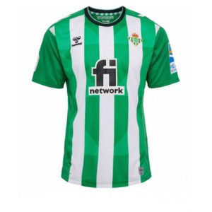 Real Betis Thuis tenue Mensen 2022-23 Korte Mouw
