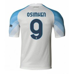 SSC Napoli Victor Osimhen #9 Uit tenue Mensen 2022-23 Korte Mouw