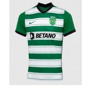 Sporting CP Thuis tenue Mensen 2022-23 Korte Mouw