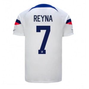 Verenigde Staten Giovanni Reyna #7 Thuis tenue Mensen WK 2022 Korte Mouw