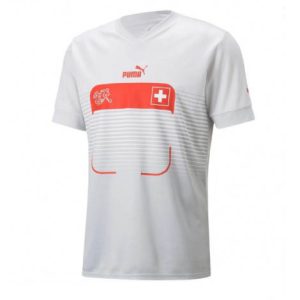 Zwitserland Uit tenue Mensen WK 2022 Korte Mouw