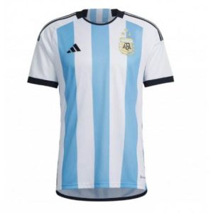 Argentinië Thuis tenue Mensen WK 2022 Korte Mouw