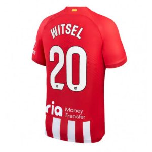 Atletico Madrid Axel Witsel #20 Thuis tenue Mensen 2023-24 Korte Mouw