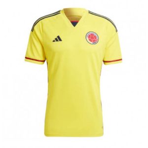 Colombia Thuis tenue Mensen 2022 Korte Mouw