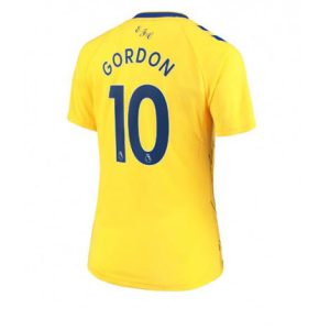 Dames Everton Anthony Gordon #10 Derde tenue 2022-23 Korte Mouw