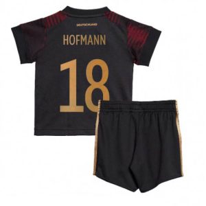Kids Duitsland Jonas Hofmann #18 Uit tenue WK 2022 Korte Mouw (+ Korte broeken)