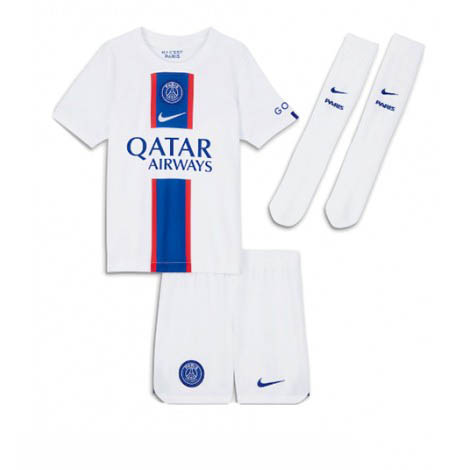 Kids Paris Saint-Germain Vitinha Ferreira #17 Derde tenue 2022-23 Korte Mouw (+ Korte broeken)-1