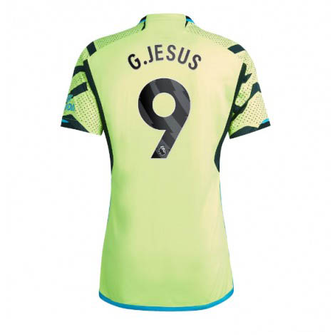 Arsenal Gabriel Jesus #9 Uit tenue Mensen 2023-24 Korte Mouw