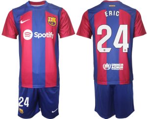 Barcelona Eric Garcia #24 Thuis tenue Mensen 2023-24 Korte Mouw (+ Korte broeken)