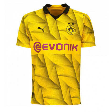 Borussia Dortmund Derde tenue Mensen 2023-24 Korte Mouw