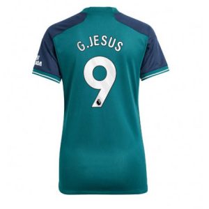 Dames Arsenal Gabriel Jesus #9 Derde tenue 2023-24 Korte Mouw