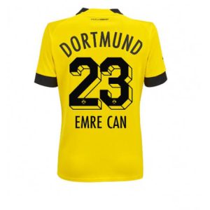 Dames Borussia Dortmund Emre Can #23 Thuis tenue 2022-23 Korte Mouw