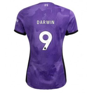 Dames Liverpool Darwin Nunez #9 Derde tenue 2023-24 Korte Mouw