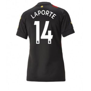 Dames Manchester City Aymeric Laporte #14 Uit tenue 2022-23 Korte Mouw