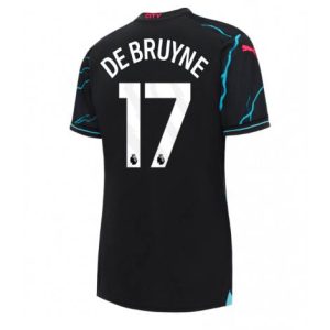 Dames Manchester City Kevin De Bruyne #17 Derde tenue 2023-24 Korte Mouw