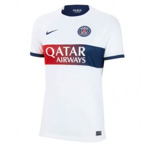 Dames Paris Saint-Germain Uit tenue 2023-24 Korte Mouw